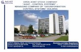 OPEN JOINT STOCK COMPANY “AGAT –CONTROL SYSTEMS ...