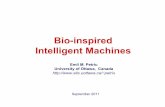 Bio-inspired Intelligent Machines