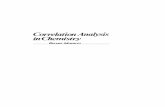 Correlation Analysis in Chemistry