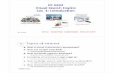EE 6882 Visual Search Engine Lec. 1: Introduction