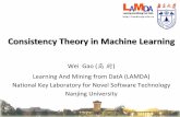 Consistency Theory in Machine Learning - nju.edu.cn