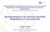 Questionnaire on Service Quality Regulatory Frameworks