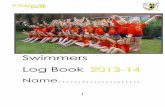 Swimmers Log Book 2013-14