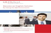 Become an English Solicitor - Pressat
