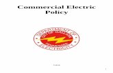 Commercial Electric Policy