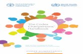 The Codex Chairpersons’ Handbook - FAO