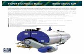 HW34 Hot Water Boiler 5000-16000 kW - Cochran