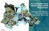 Accountable Care Partnerships (ACP) Programme