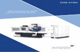 CHS-410H - A world leader in grinding and honing
