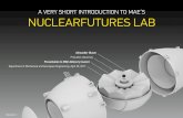 A VERY SHORT INTRODUCTION TO MAE’S NUCLEARFUTURES LAB