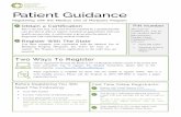 Patient Guidance - Massachusetts