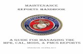 MAINTENANCE REPORTs handbook