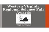Western Virginia Regional Science Fair Awards 2019-2020