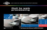 Roll to web processing