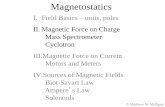 Magnetostatics - Force on Charge