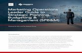 Marketing Operations Leader Guide to Strategic Planning ...