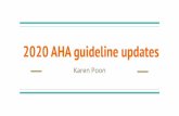 2020 AHA guideline updates - CUHK
