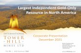 Largest Independent Gold-Only Resource in North America