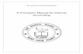 A Principal’s Manual for Internal Accounting