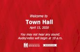 Welcome to Town Hall