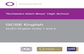 GCSE English - TIBHS