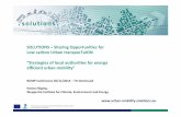 SOLUTIONS(–Sharing(Opportuni4es(for( LowcarbonUrban ...