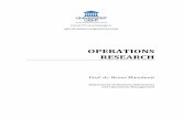 OPERATIONS RESEARCH - UGent