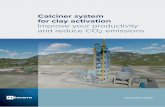 Calciner system for clay activation Improve your ...