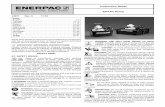 Instruction Sheet ZA4 Air Pump - Enerpac