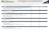 DoD Spending Plan Worksheet - USALearning