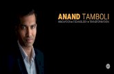Anand Tamboli Keynote Speaker Profile