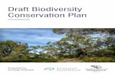 Draft Biodiversity Conservation Plan