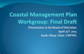 Nantucket Coastal Management Plan Presentation - 2014