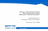 SMALL HYDROPOWER TECHNOLOGY AND MARKET ASSESSMENT