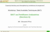 BAT on Fertilizers Industries (Section 1)