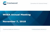 WDEA Annual Meeting Presentation Title November 7, 2018