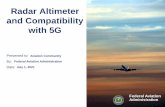 Radar Altimeter and Compatibility with 5G