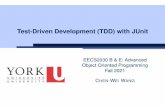 Test-Driven Development (TDD) with JUnit