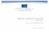 Back office guide - University of Alaska system