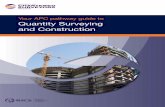 Your APC pathway guide to Quantity Surveying and Construction
