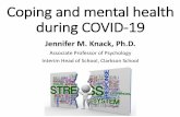 COVID-19 and Mental Health