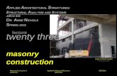 masonry construction