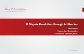 IP Dispute Resolution through Arbitration