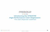Introducing the 5700/5750 High-Performance Cash Dispensers