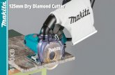 125mm Dry Diamond Cutter - Makita