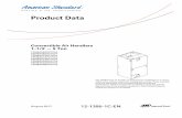 American Standard Product Data Convertible Air Handlers 1 ...