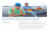Growing the Economy Through Environmental Sustainability
