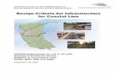 Design Criteria for Infrastructure for Coastal Line