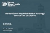 Introduction to global health strategy: theory and examples