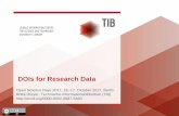 DOIs for Research Data - pure.mpg.de